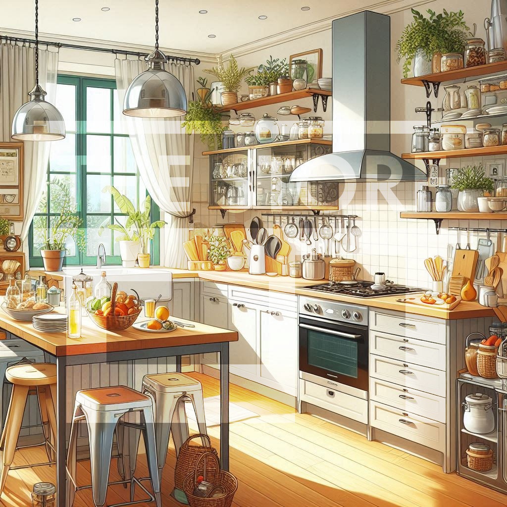 【イラスト素材】住宅の部屋5