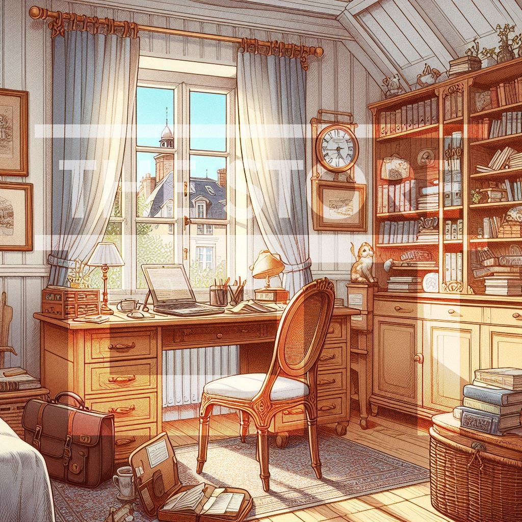 【イラスト素材】住宅の部屋5