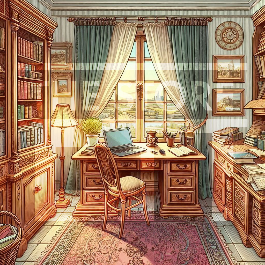 【イラスト素材】住宅の部屋6