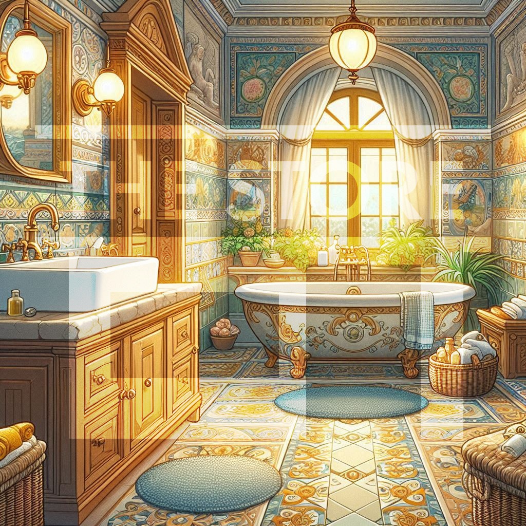 【イラスト素材】住宅の部屋6