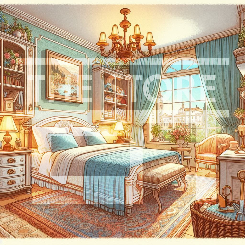 【イラスト素材】住宅の部屋6