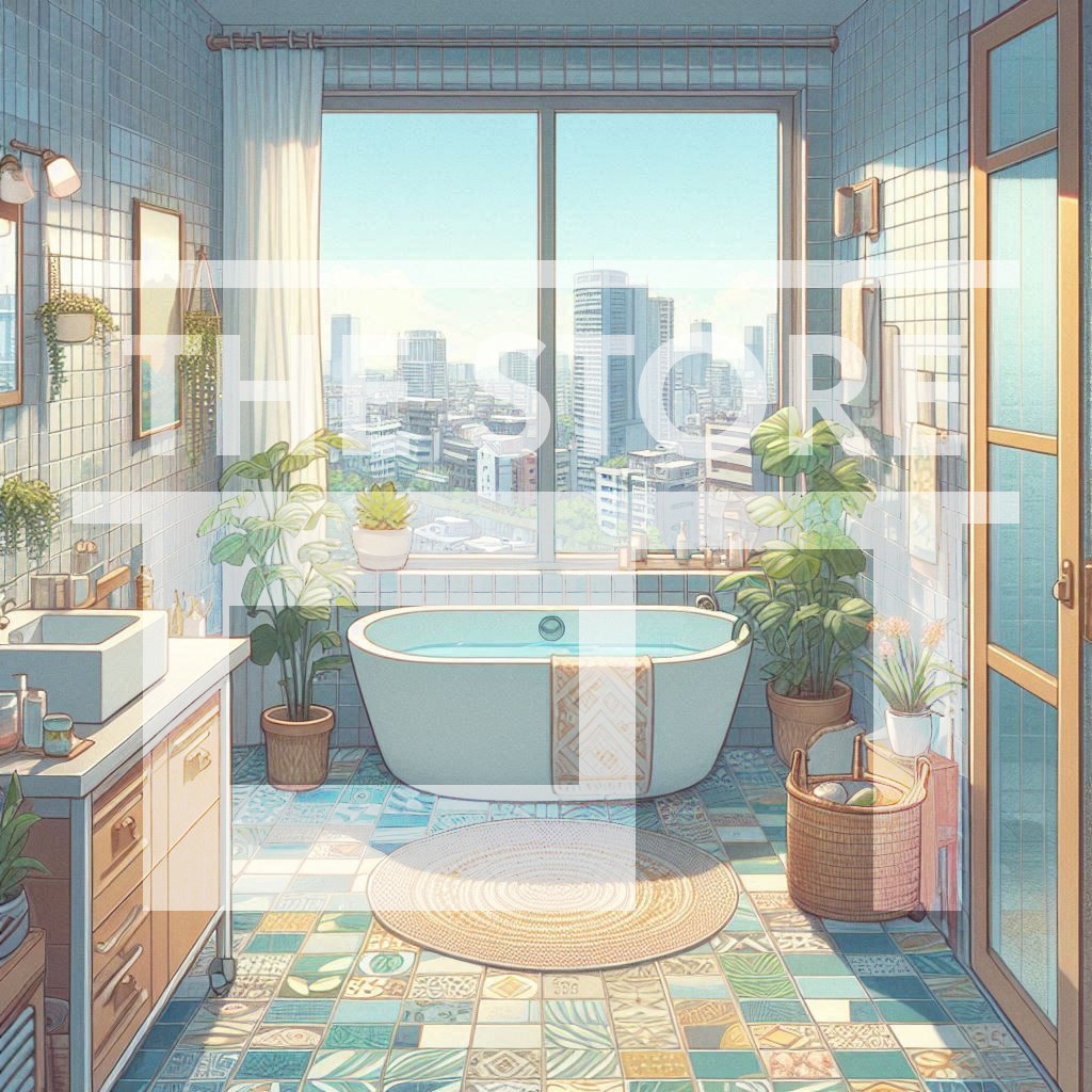 【イラスト素材】マンションの部屋5