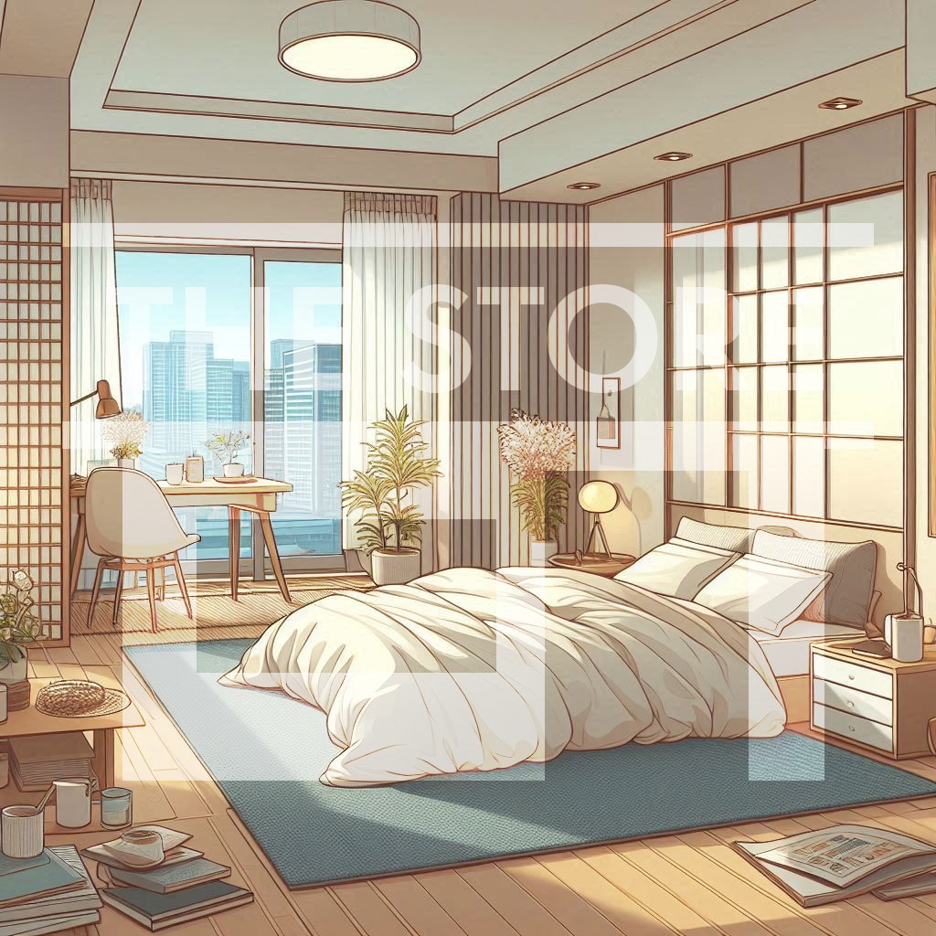 【イラスト素材】マンションの部屋6