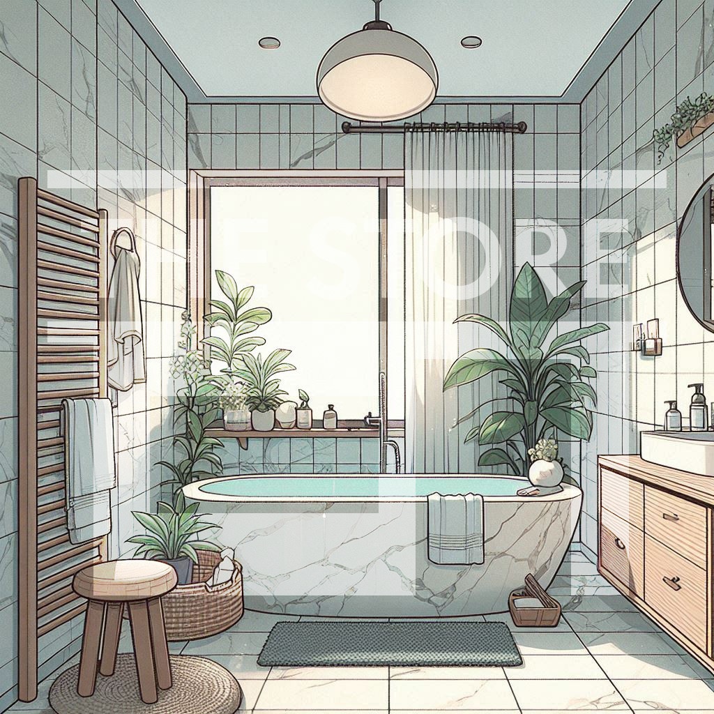 【イラスト素材】マンションの部屋6