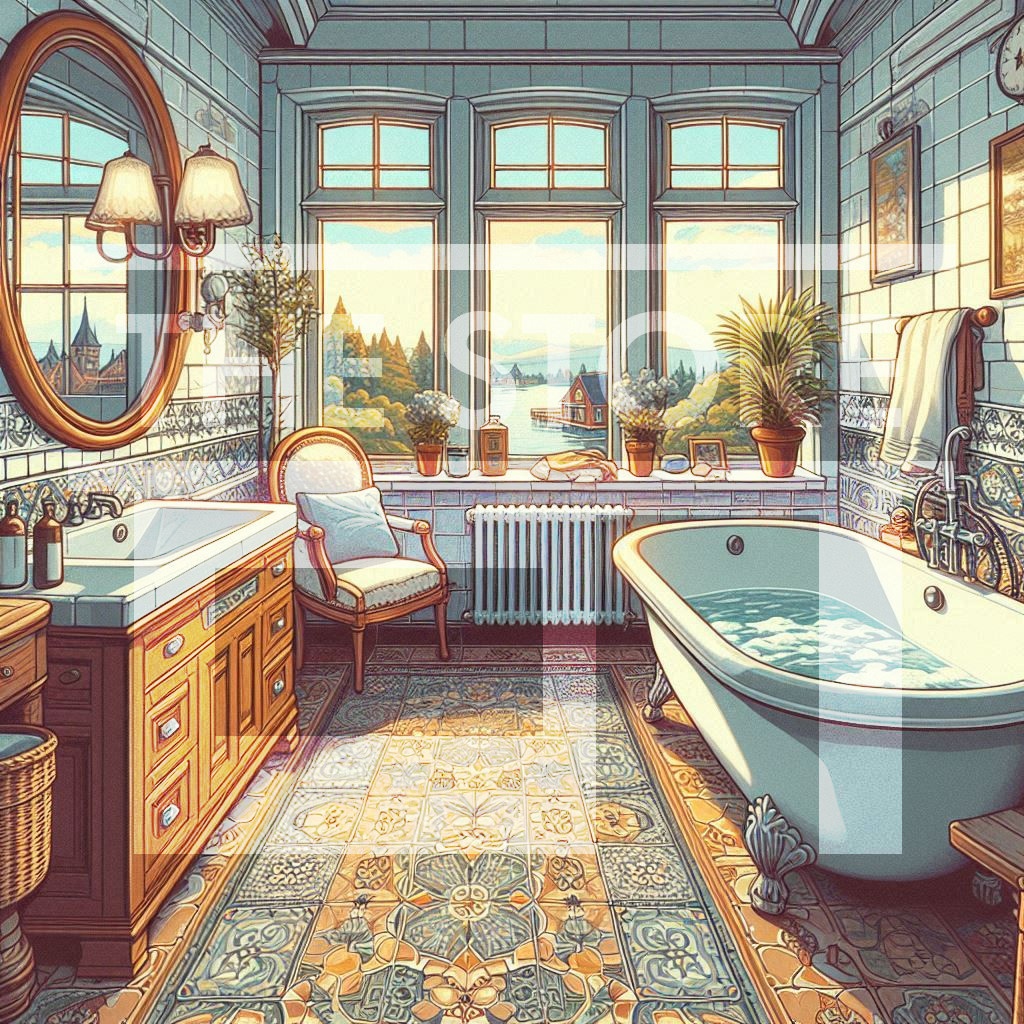 【イラスト素材】住宅の部屋8