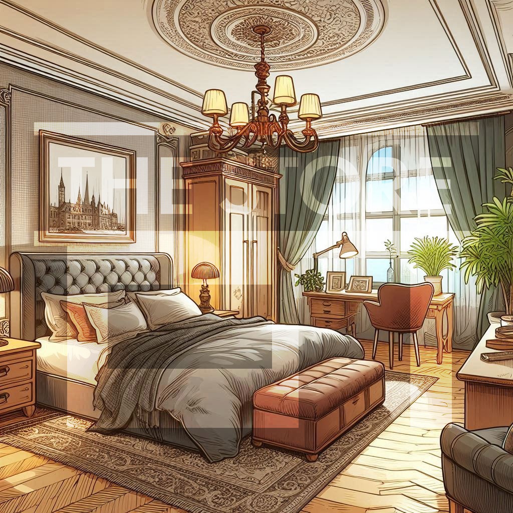 【イラスト素材】住宅の部屋8