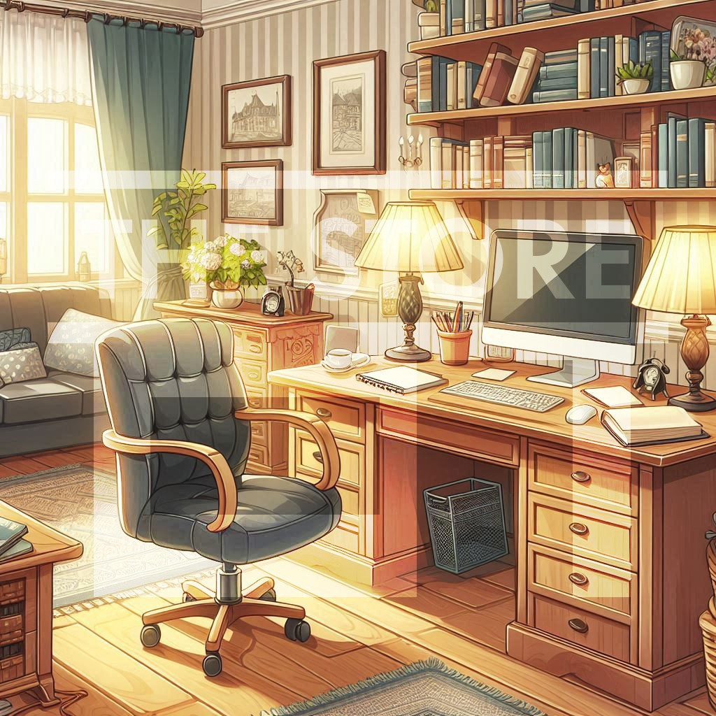 【イラスト素材】住宅の部屋8