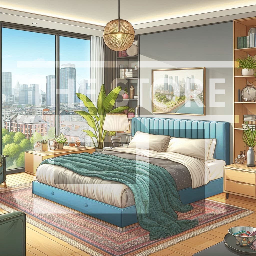 【イラスト素材】マンションの部屋8