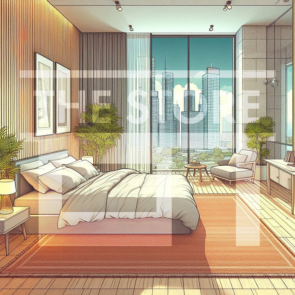 【イラスト素材】マンションの部屋10