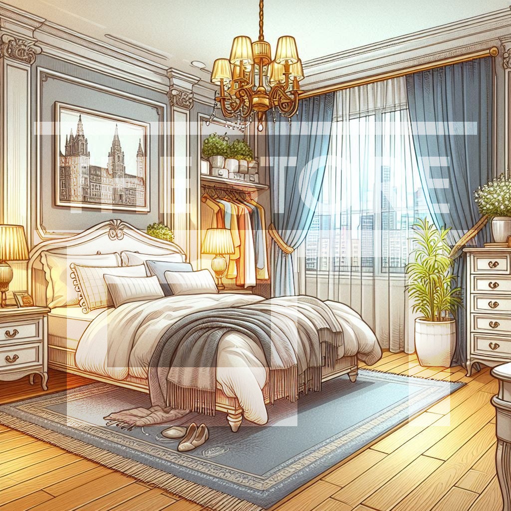 【イラスト素材】住宅の部屋9