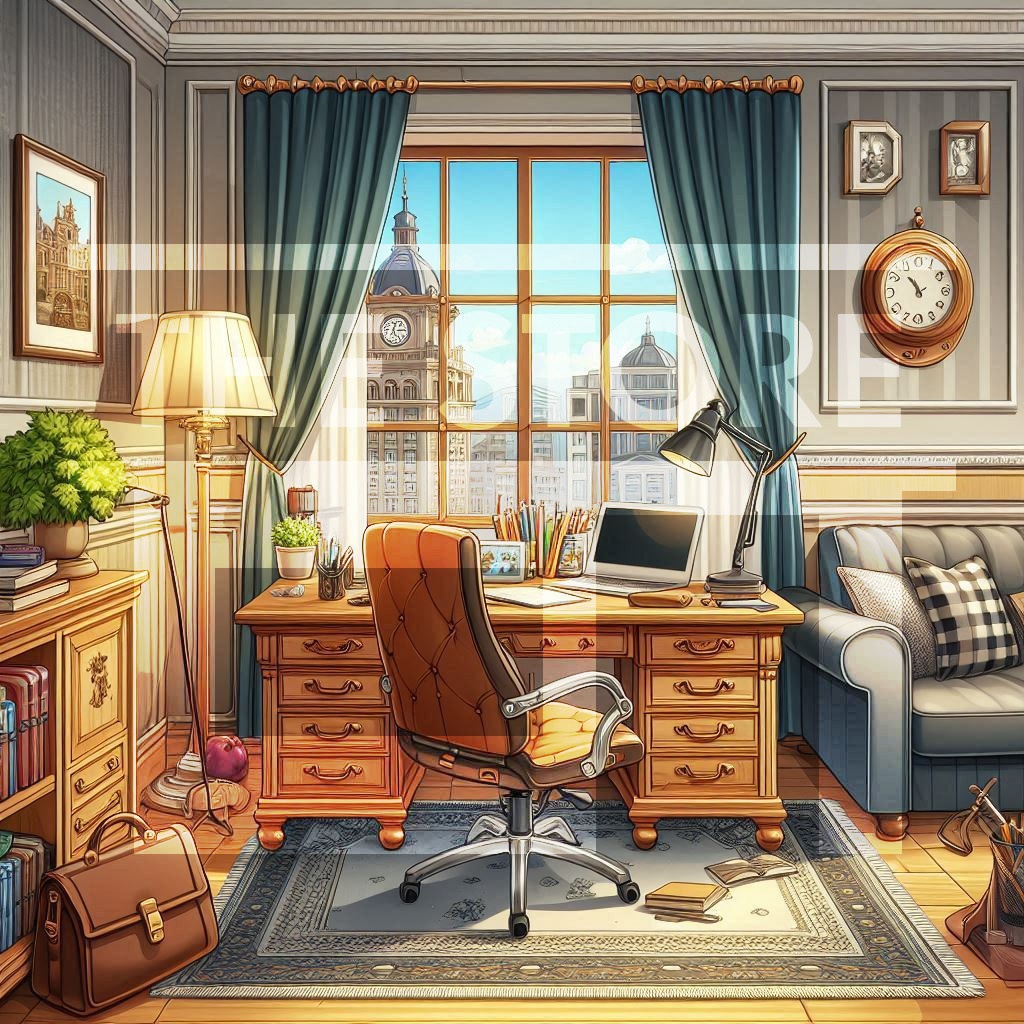 【イラスト素材】住宅の部屋10