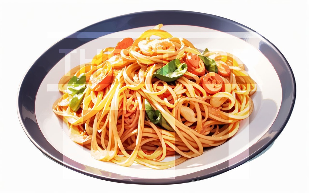 【イラスト素材】ナポリタン