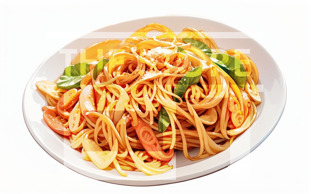 【イラスト素材】ナポリタン