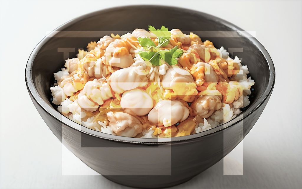 【イラスト素材】親子丼