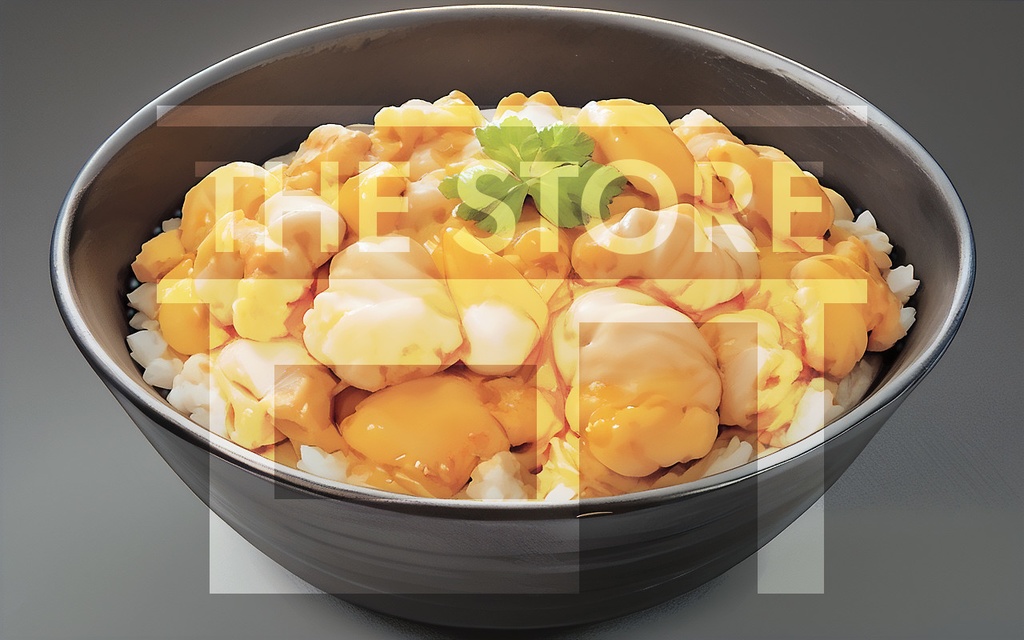 【イラスト素材】親子丼