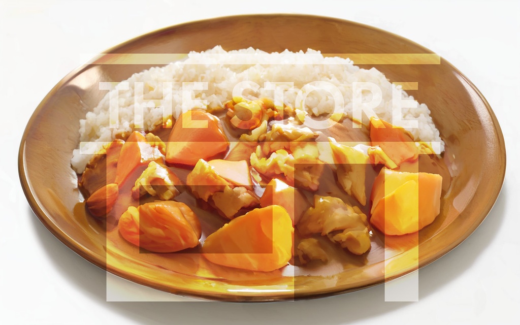 【イラスト素材】カレーライス