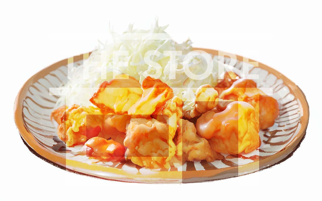 【イラスト素材】唐揚げ