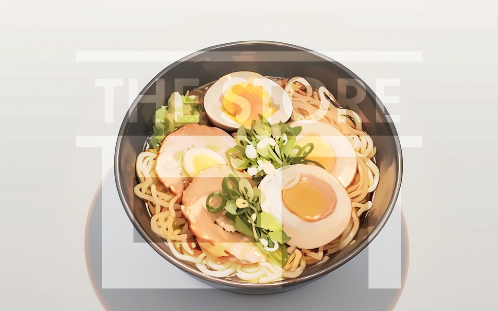 【イラスト素材】ラーメン