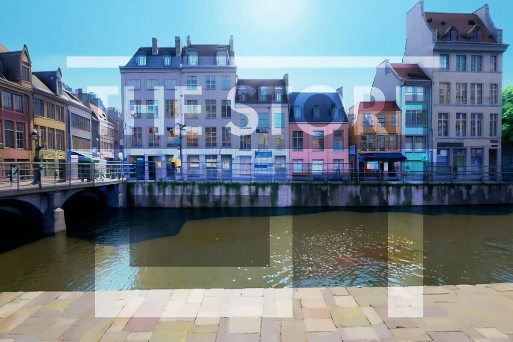 【イラスト素材】ヨーロッパの街並み2