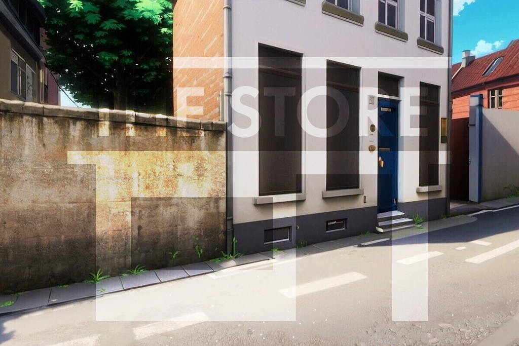 【イラスト素材】ヨーロッパの街並み2