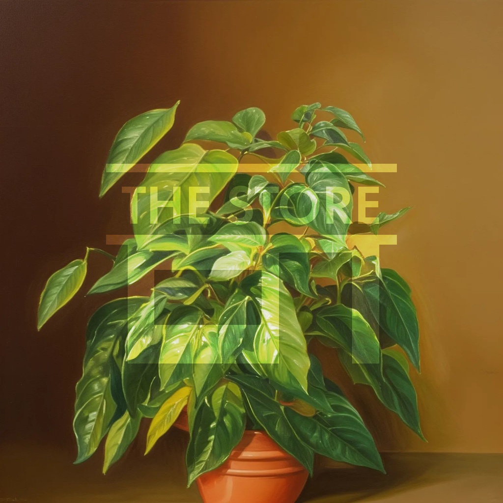 【イラスト素材】観葉植物