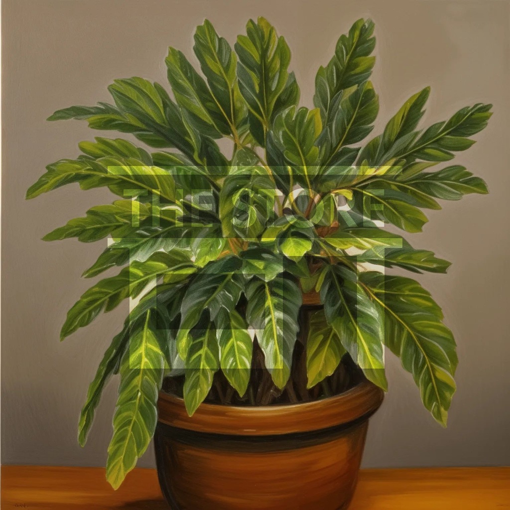 【イラスト素材】観葉植物