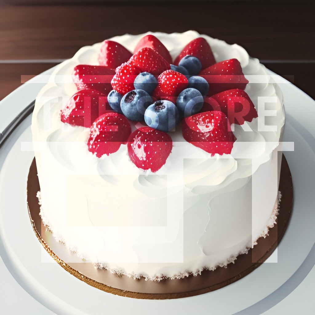 【イラスト素材】クリスマスケーキ