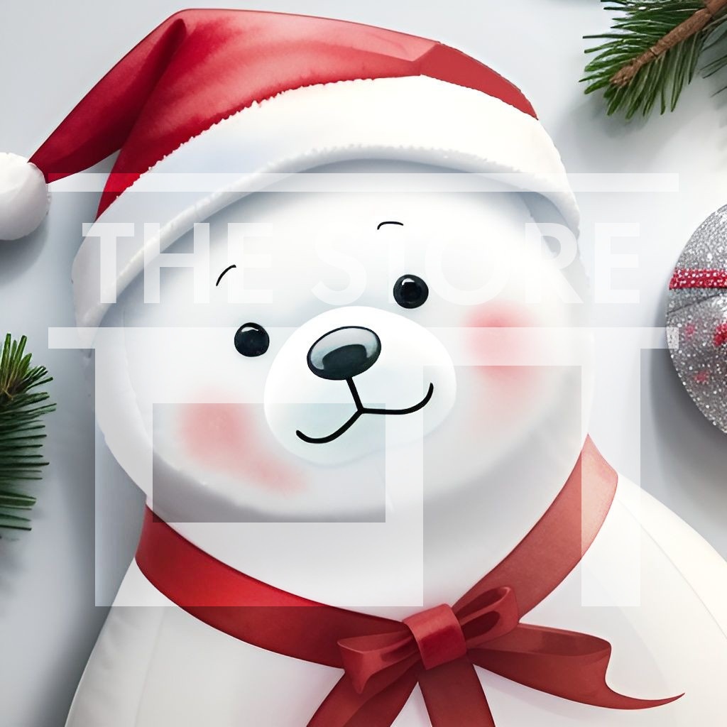 【イラスト素材】シロクマ1