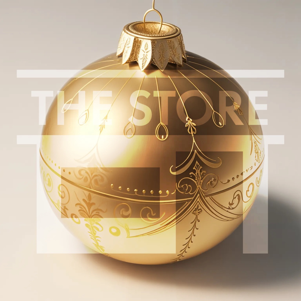 【イラスト素材】クリスマスオーナメントボール