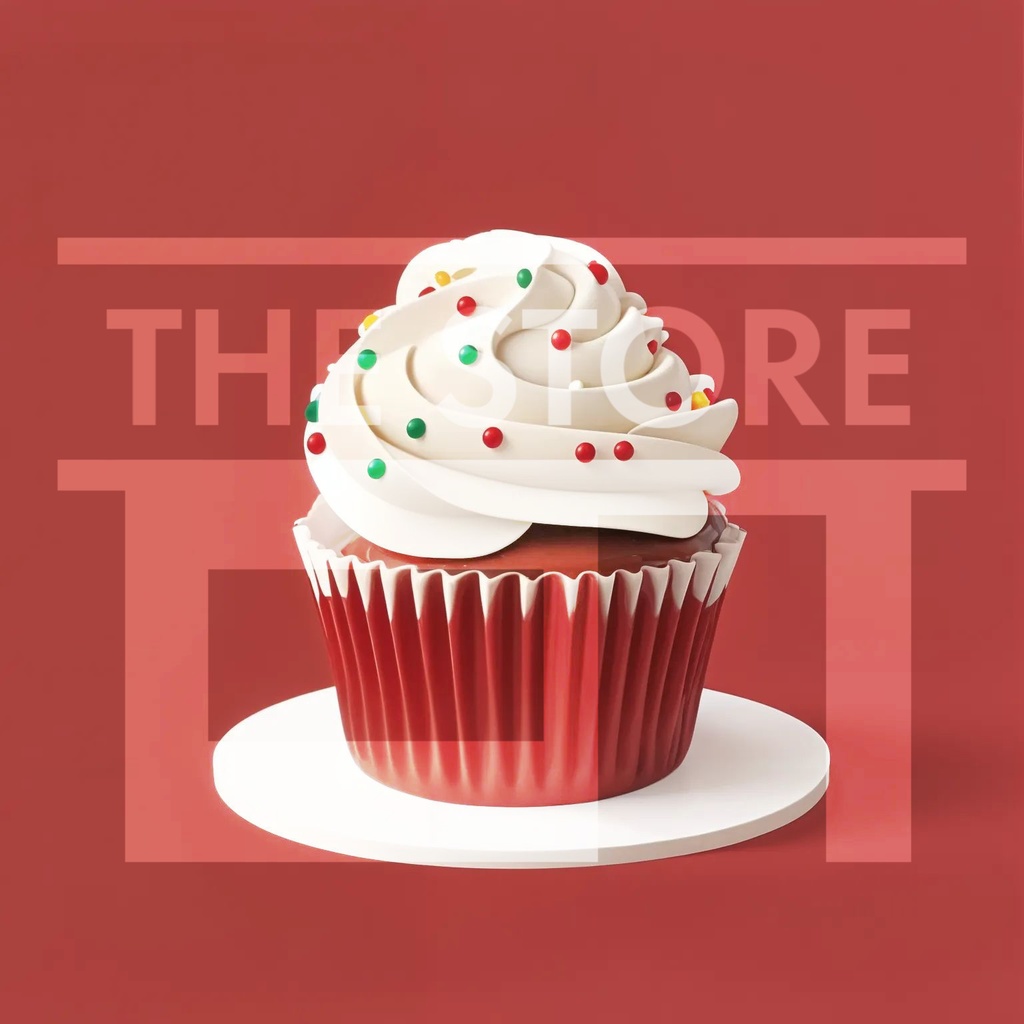 【イラスト素材】カップケーキ