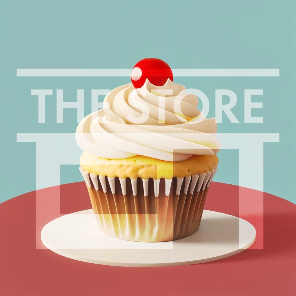 【イラスト素材】カップケーキ