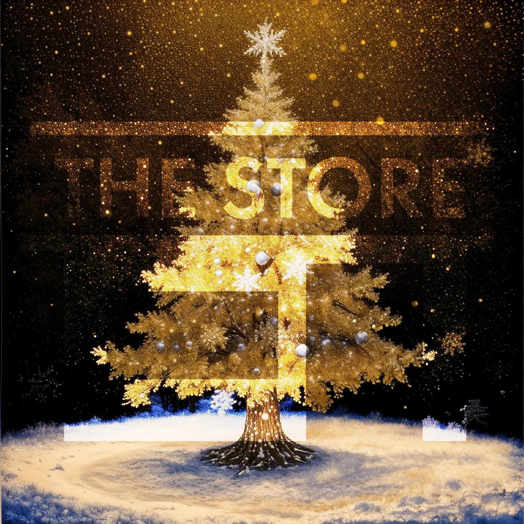 【イラスト素材】クリスマスツリー 2