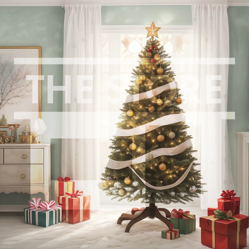 【イラスト素材】クリスマスツリー 3