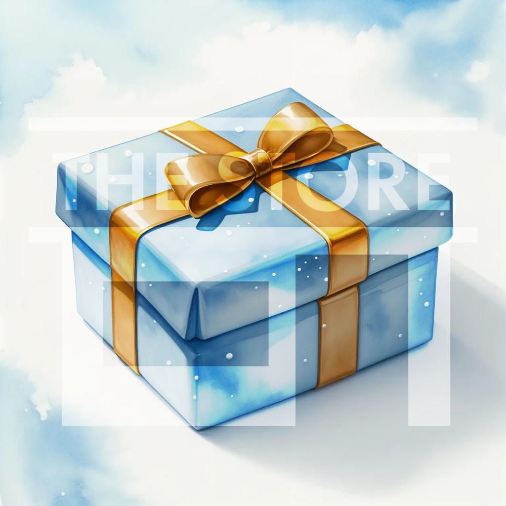 【イラスト素材】プレゼントボックス