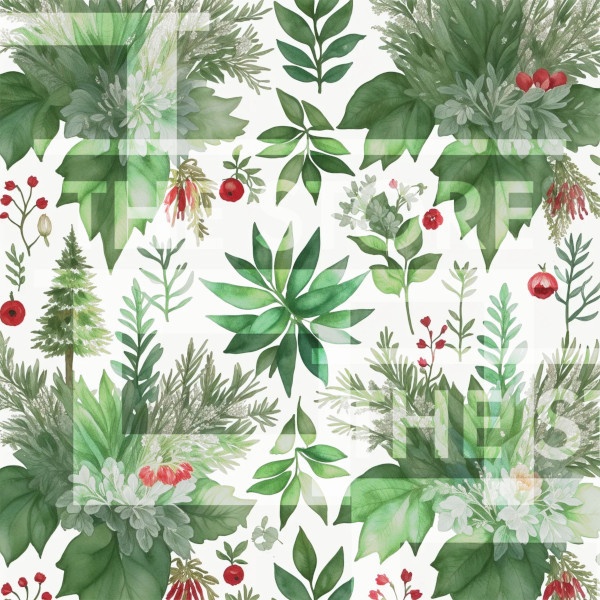 【イラスト素材】葉っぱの模様