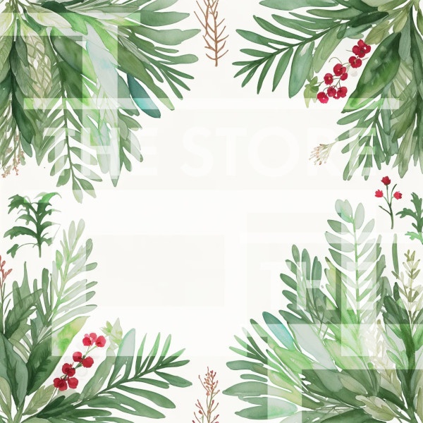 【イラスト素材】葉っぱの模様