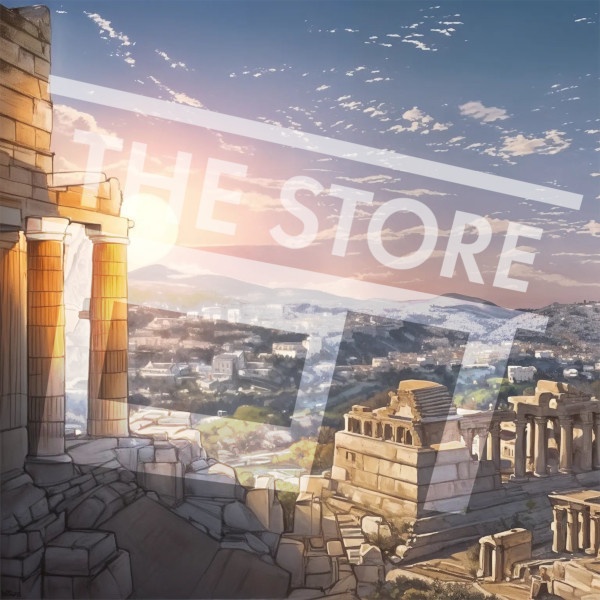 【イラスト素材】古代の町2