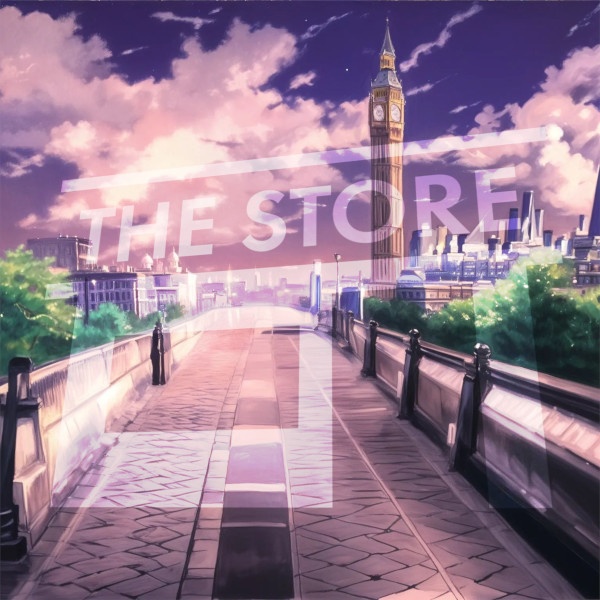 【イラスト素材】街の風景