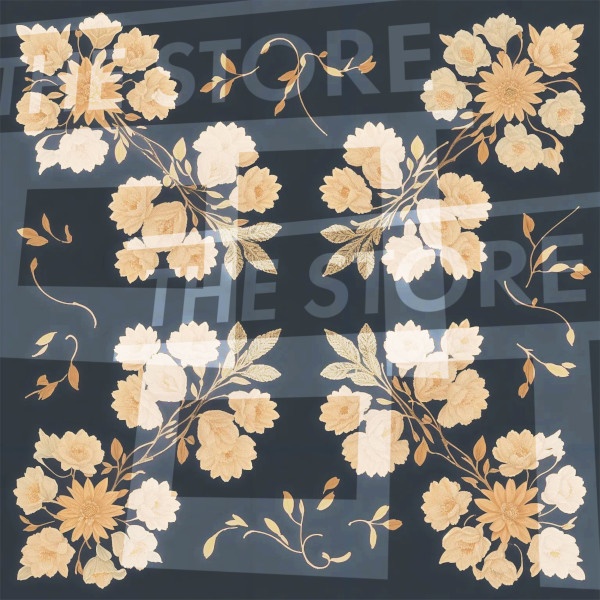 【イラスト素材】花の模様3