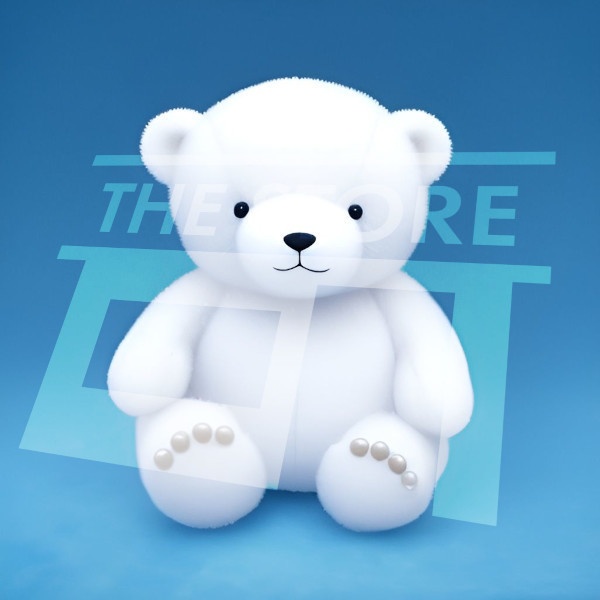 【イラスト素材】シロクマ2