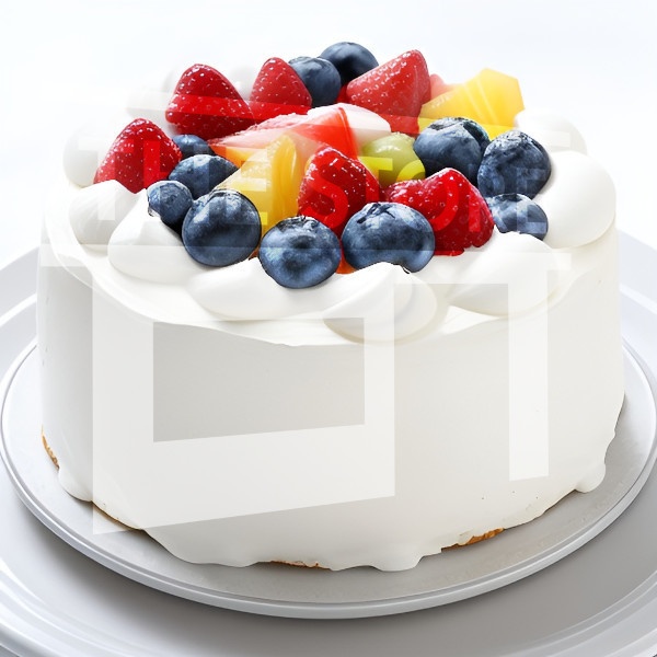 【イラスト素材】クリスマスケーキ2