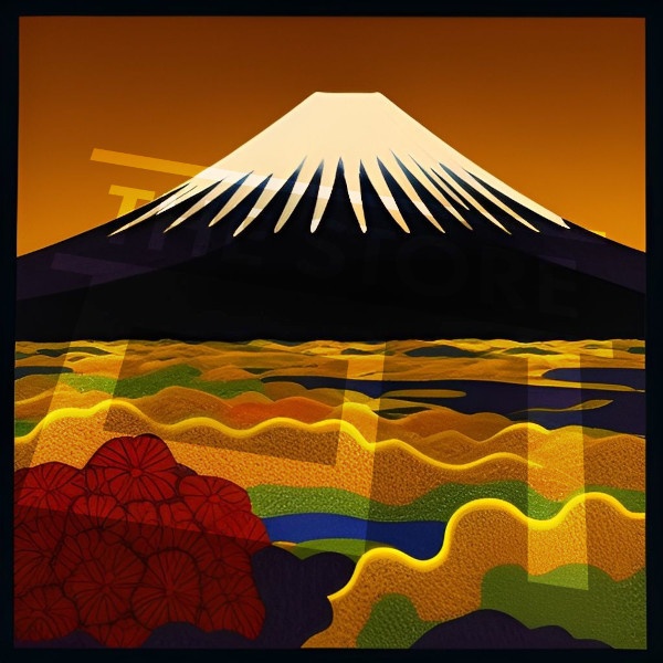 【イラスト素材】富士山
