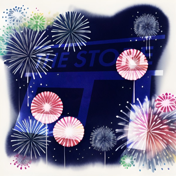 【イラスト素材】花火1