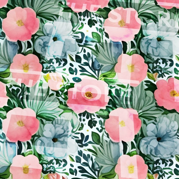 【イラスト素材】花の壁紙1