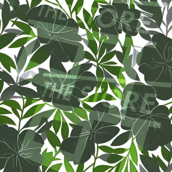 【イラスト素材】葉っぱの模様2