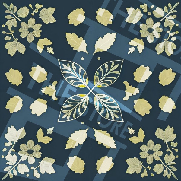 【イラスト素材】葉っぱの壁紙1