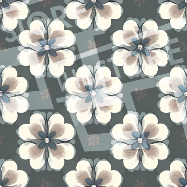 【イラスト素材】花の壁紙5