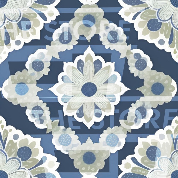 【イラスト素材】花の壁紙4