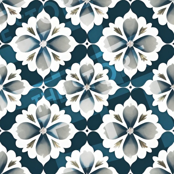 【イラスト素材】花の壁紙3