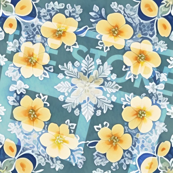 【イラスト素材】花の壁紙2